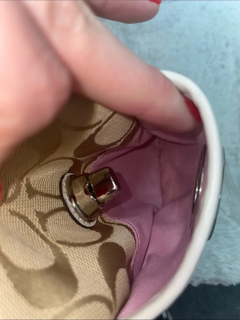 Coach ‘Gallery’ E/W Pleated Shoulder Tote - Picture 10 of 14